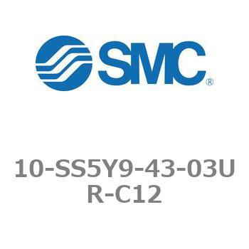 5ポートソレノイドバルブ/クリーン/低発塵 10-SYシリーズ マニホールド 10-SS5Y9 SMC