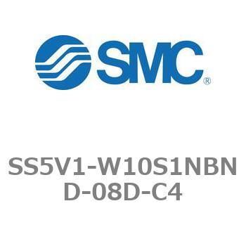 5ポートソレノイドバルブ用マニホールドベース SV1000シリーズ SS5V1-W10S1NBND SMC