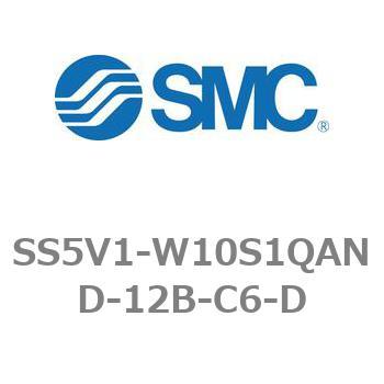 5ポートソレノイドバルブ用マニホールドベース SV1000シリーズ SS5V1-W10S1QAND SMC