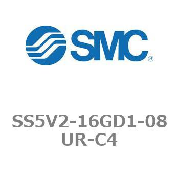 5ポートソレノイドバルブ用マニホールドベース SV2000シリーズ SS5V2-16GD1 SMC