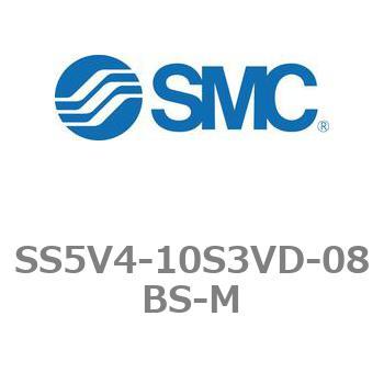 5ポートソレノイドバルブ用マニホールドベース SV4000シリーズ SS5V4-10S3VD SMC