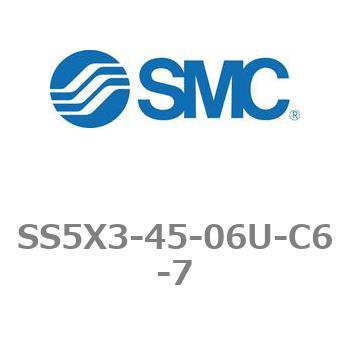 SS5X3-45-06U-C6-7 5�|�[�g�\���m�C�h�o���u�p�}�j�z�[���h�x�[�X SX3000�V���[�Y SMC 20557243