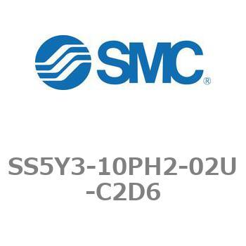 5ポートソレノイドバルブ用マニホールドベース SY3000シリーズ SS5Y3-10PH2 - SMC