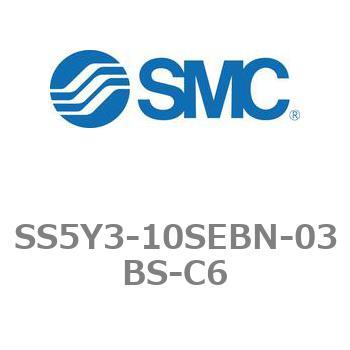 5ポートソレノイドバルブ用マニホールドベース 大量入荷 SY3000シリーズ SS5Y3-10SEBN 売り込み