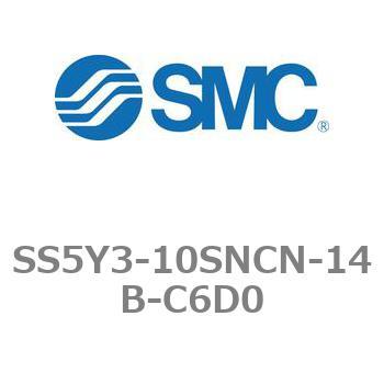 5ポートソレノイドバルブ用マニホールドベース SY3000シリーズ SS5Y3-10SNCN SMC