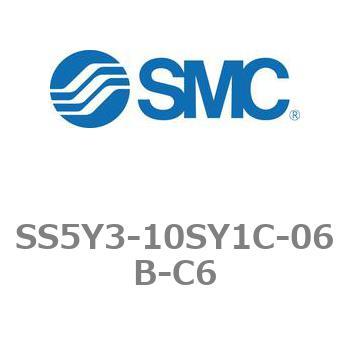 5ポートソレノイドバルブ用マニホールドベース SY3000シリーズ SS5Y3-10SY1C - SMC