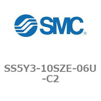 5ポートソレノイドバルブ用マニホールドベース SY3000シリーズ SS5Y3-10SZE SMC