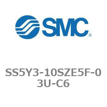 5ポートソレノイドバルブ用マニホールドベース SY3000シリーズ SS5Y3-10SZE5F - SMC