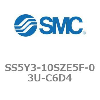 5ポートソレノイドバルブ用マニホールドベース SY3000シリーズ SS5Y3-10SZE5F - SMC