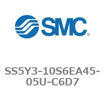 5ポートソレノイドバルブ用マニホールドベース SY3000シリーズ SS5Y3-10S6EA45 SMC