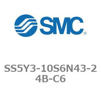 5ポートソレノイドバルブ用マニホールドベース SY3000シリーズ SS5Y3-10S6N43 SMC