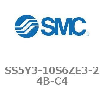 5ポートソレノイドバルブ用マニホールドベース SY3000シリーズ SS5Y3-10S6ZE3 SMC