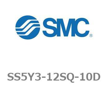 5ポートソレノイドバルブ用マニホールドベース SY3000シリーズ SS5Y3-12SQ SMC