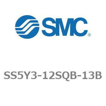 5ポートソレノイドバルブ用マニホールドベース SY3000シリーズ SS5Y3-12SQB - SMC