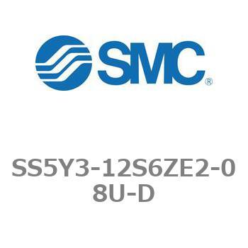 5ポートソレノイドバルブ用マニホールドベース SY3000シリーズ SS5Y3-12S6ZE2 SMC