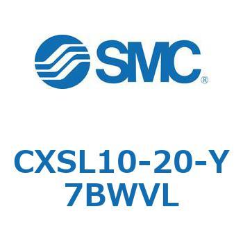 デュアルロッドシリンダ (CXSL10-2～) SMC