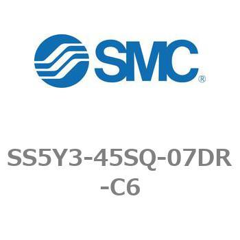 5ポートソレノイドバルブ用マニホールドベース SY3000シリーズ SS5Y3-45SQ SMC