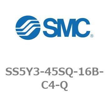 5ポートソレノイドバルブ用マニホールドベース SY3000シリーズ SS5Y3-45SQ SMC
