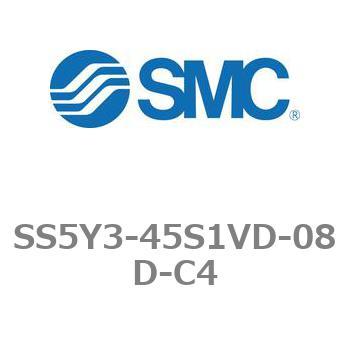 5ポートソレノイドバルブ用マニホールドベース SY3000シリーズ SS5Y3-45S1VD SMC