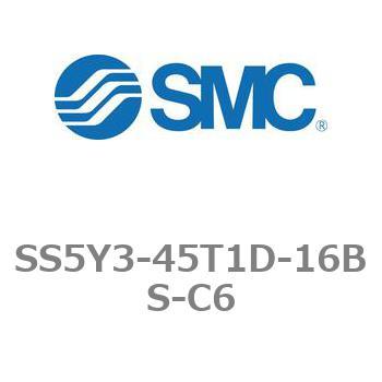 5ポートソレノイドバルブ用マニホールドベース SY3000シリーズ SS5Y3-45T1D SMC