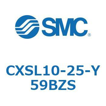 デュアルロッドシリンダ (CXSL10-2～) SMC
