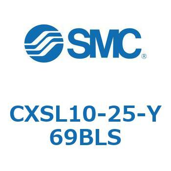 デュアルロッドシリンダ (CXSL10-2～) SMC