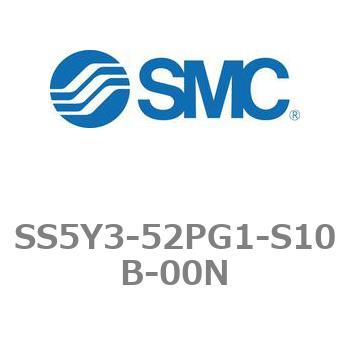 5ポートソレノイドバルブ用マニホールドベース SY3000シリーズ SS5Y3-52PG1 SMC