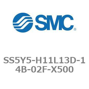 5ポートソレノイドバルブ用マニホールドベース SY5000シリーズ SS5Y5-H11L13D SMC