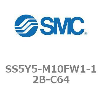 5ポートソレノイドバルブ用マニホールドベース SY5000シリーズ SS5Y5-M10FW1 SMC