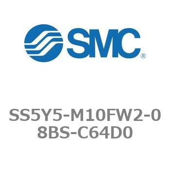 5ポートソレノイドバルブ用マニホールドベース SY5000シリーズ SS5Y5-M10FW2 SMC
