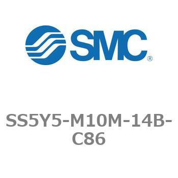 5ポートソレノイドバルブ用マニホールドベース SY5000シリーズ SS5Y5-M10M SMC