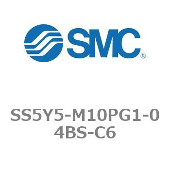5ポートソレノイドバルブ用マニホールドベース SY5000シリーズ SS5Y5-M10PG1 SMC