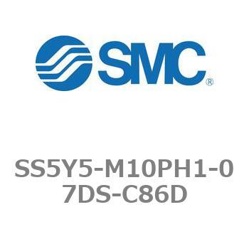 5ポートソレノイドバルブ用マニホールドベース SY5000シリーズ SS5Y5-M10PH1 SMC