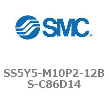 5ポートソレノイドバルブ用マニホールドベース SY5000シリーズ SS5Y5-M10P2 SMC