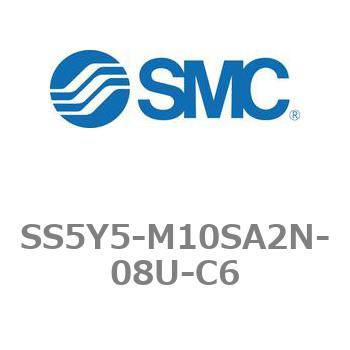 5ポートソレノイドバルブ用マニホールドベース SY5000シリーズ SS5Y5-M10SA2N SMC