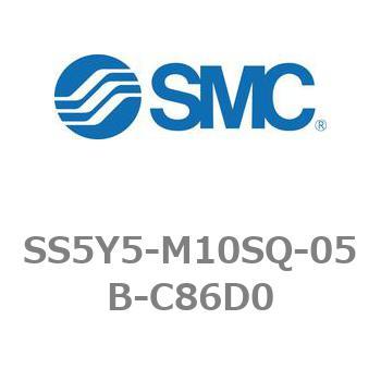 5ポートソレノイドバルブ用マニホールドベース SY5000シリーズ SS5Y5-M10SQ SMC