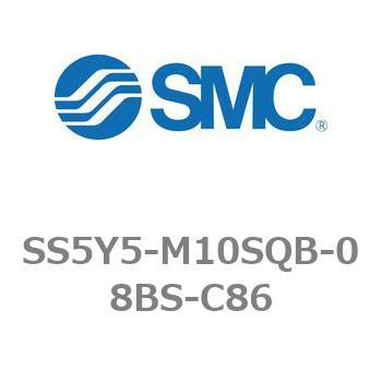 5ポートソレノイドバルブ用マニホールドベース SY5000シリーズ SS5Y5-M10SQB - SMC