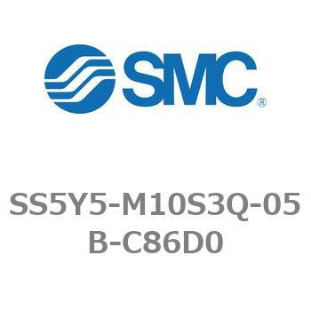 5ポートソレノイドバルブ用マニホールドベース SY5000シリーズ SS5Y5-M10S3Q SMC