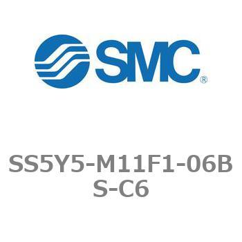 5ポートソレノイドバルブ用マニホールドベース SY5000シリーズ SS5Y5-M11F1 SMC