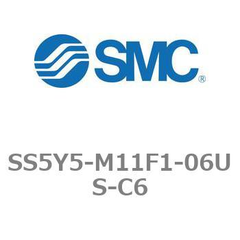 5ポートソレノイドバルブ用マニホールドベース SY5000シリーズ SS5Y5-M11F1 SMC