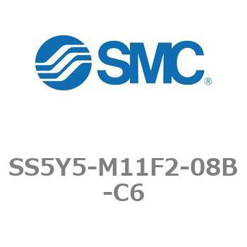 5ポートソレノイドバルブ用マニホールドベース SY5000シリーズ SS5Y5-M11F2 SMC