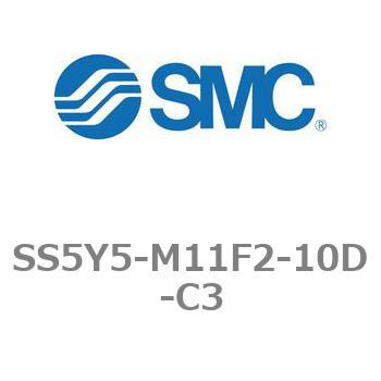 5ポートソレノイドバルブ用マニホールドベース SY5000シリーズ SS5Y5-M11F2 SMC