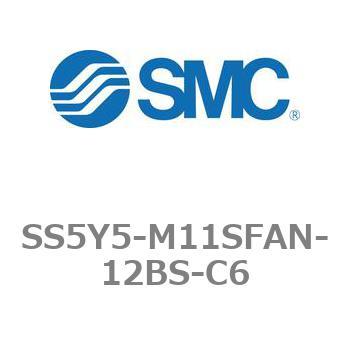 5ポートソレノイドバルブ用マニホールドベース SY5000シリーズ SS5Y5-M11SFAN - SMC