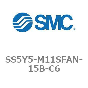 5ポートソレノイドバルブ用マニホールドベース SY5000シリーズ SS5Y5-M11SFAN - SMC