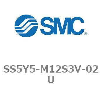 5ポートソレノイドバルブ用マニホールドベース SY5000シリーズ SS5Y5-M12S3V - SMC