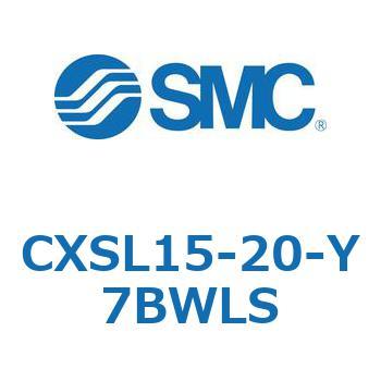 デュアルロッドシリンダ (CXSL15-2～) SMC