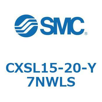 デュアルロッドシリンダ (CXSL15-2～) SMC