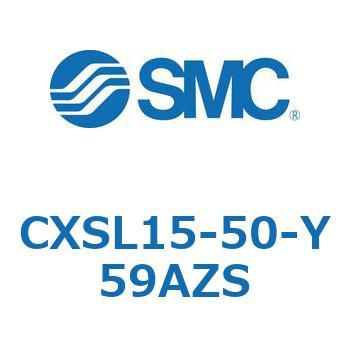 デュアルロッドシリンダ (CXSL15-50～) SMC