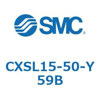 デュアルロッドシリンダ (CXSL15-50～) SMC
