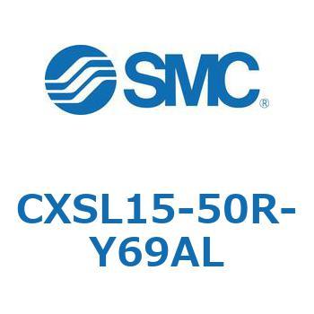 デュアルロッドシリンダ (CXSL15-50～) SMC